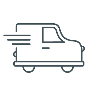 A delivery truck.