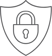 Lock on a shield.
