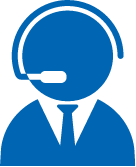 Infographic of a person wearing a headset