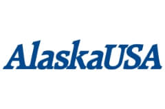 Alaska USA logo.