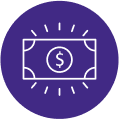 Join our mailing list panel icon.