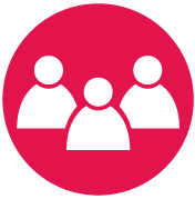 Icon symbolizing Moneytree’s team-focused culture and employee community support.